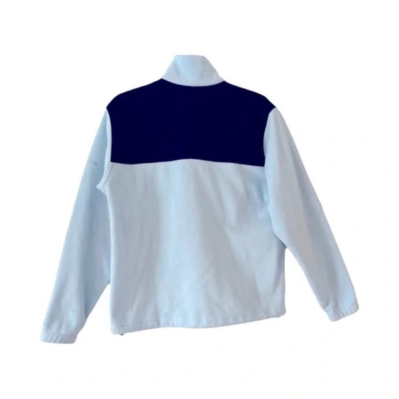 Columbia | Blue Colorblock Fleece Full Zip Jacket, Large - Picture 2 of 7